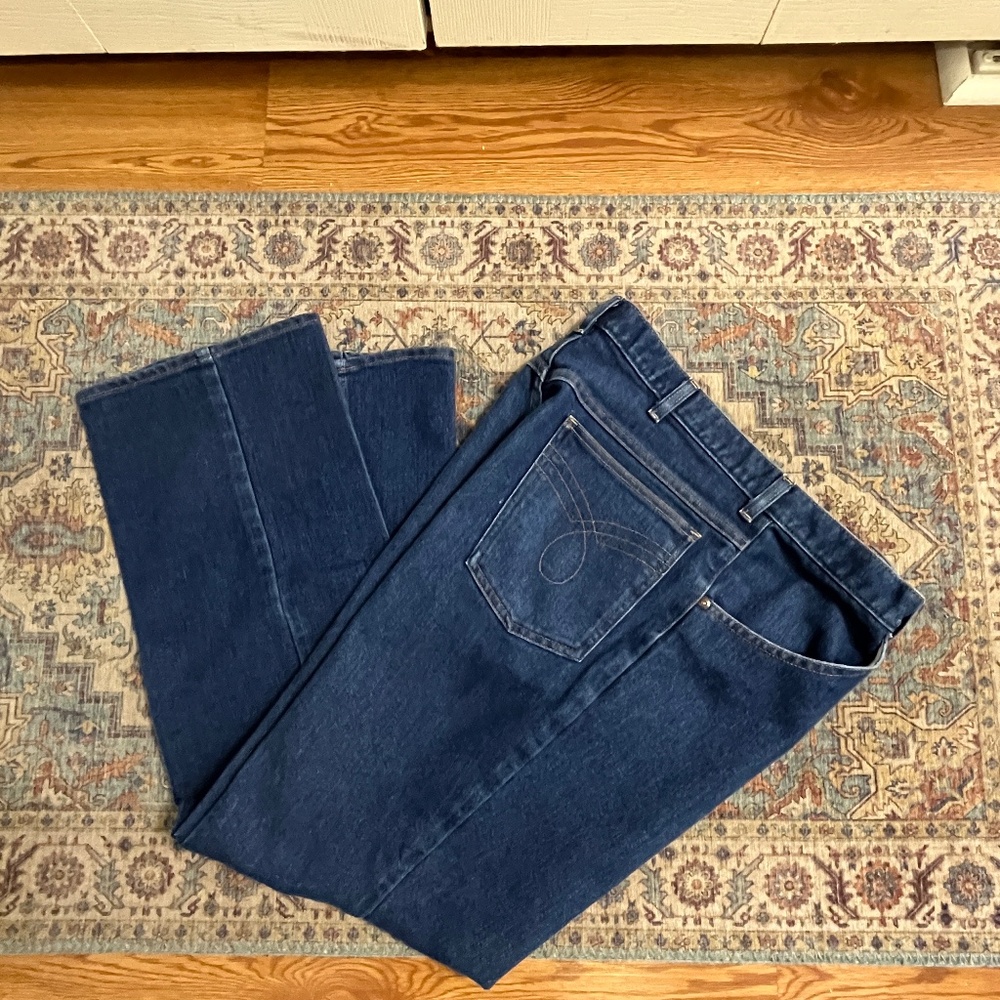 Men's Blue Jeans, non-branded, 36W x 29L